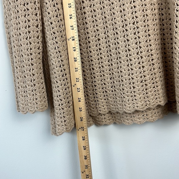 Free People XS Crocheted Peasant Sweater - Picture 6 of 6